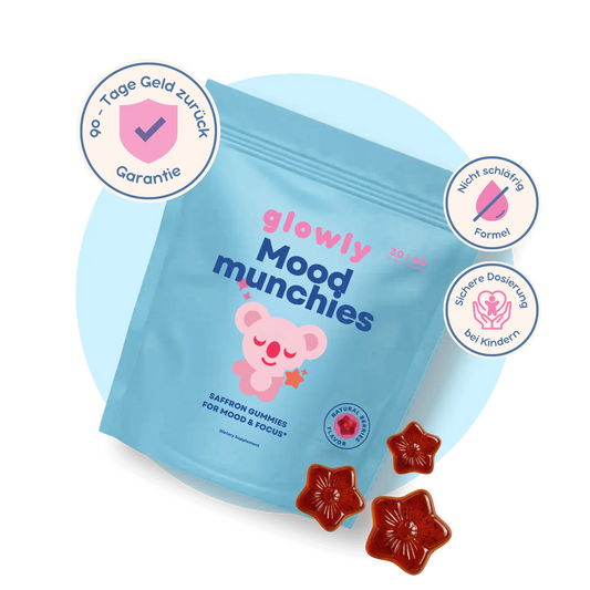 Glowly Mood Munchies | Mood Support Gummies for Kids glowly